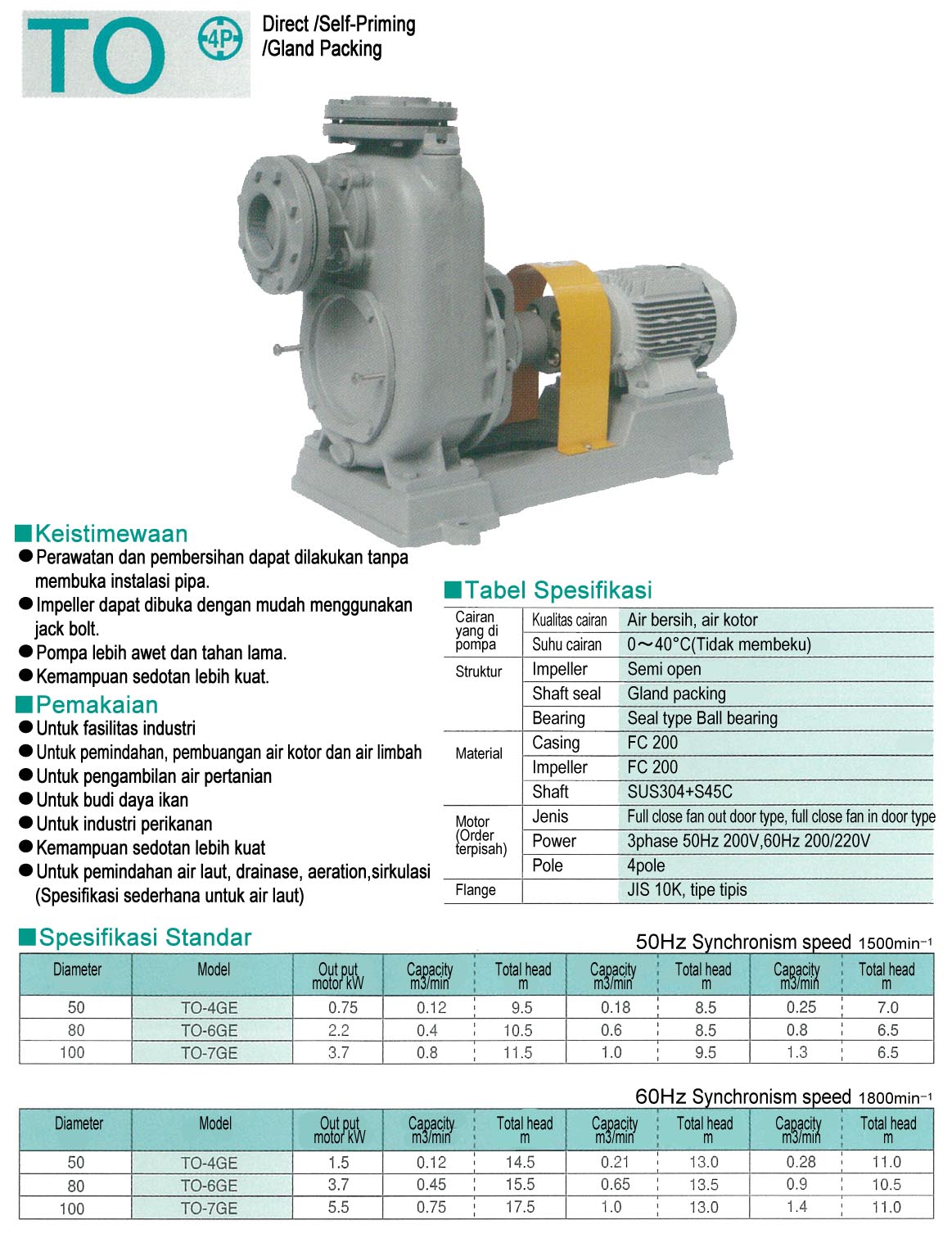 On-Land Pump TO